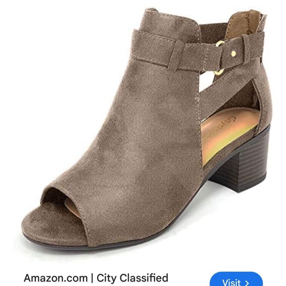 Women's City Classified Boots Brown Size 7.5‎